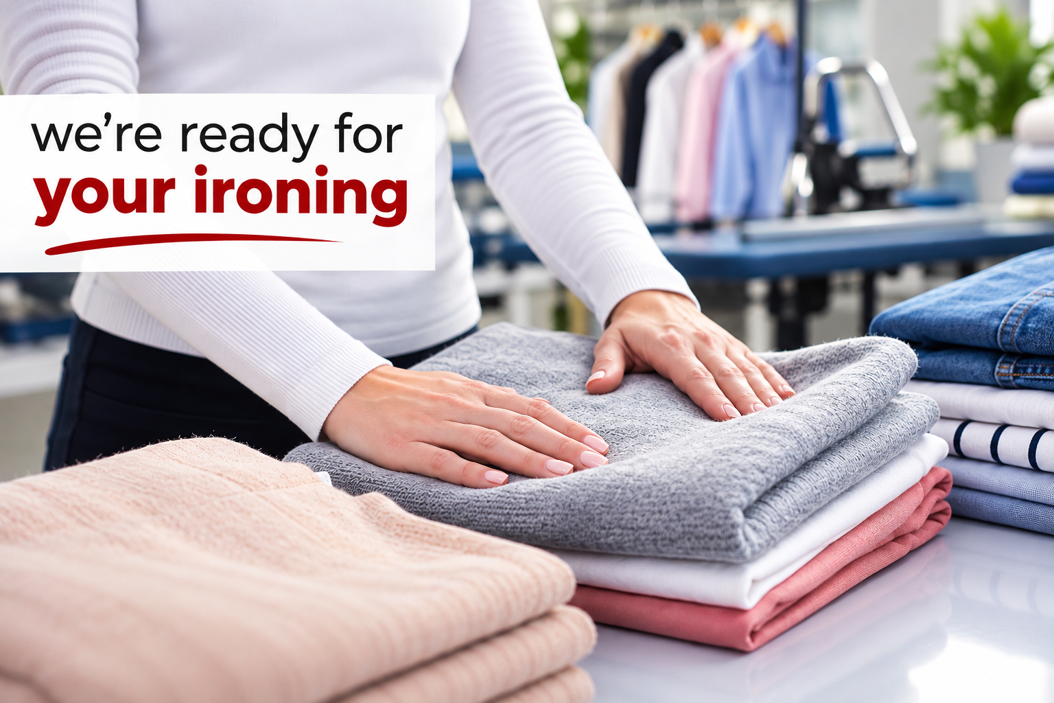 All Ironed Out - ready to collect your ironing